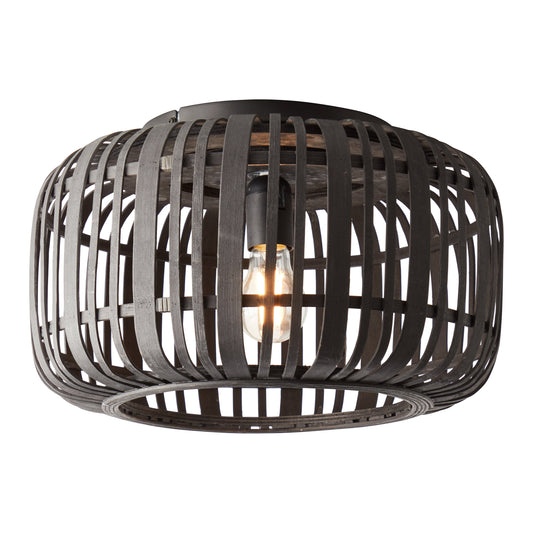 Fairmount Ceiling Light Dark Bamboo