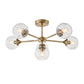 Albany 6 Ceiling Light Antique Brass