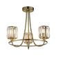 Andover 3 Ceiling Light Antique Brass