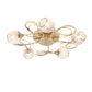 Adel 5 Ceiling Lamp Antique Brass