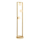 Inverness 3 Floor Lamp Brushed Gold