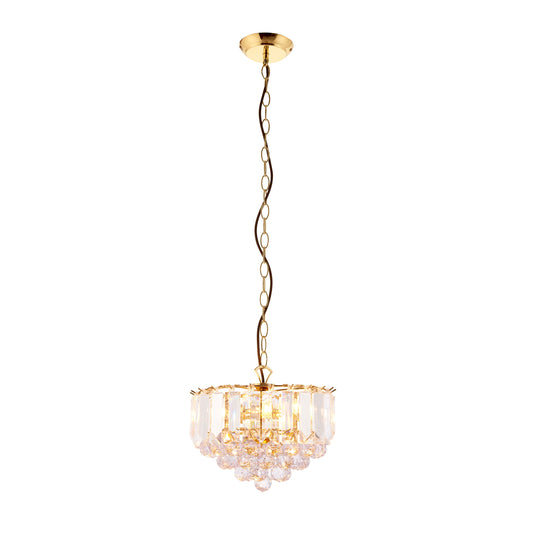 Buena 3 Pendant Light Brass 305mm