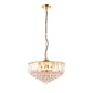 Buena 6 Pendant Light Brass