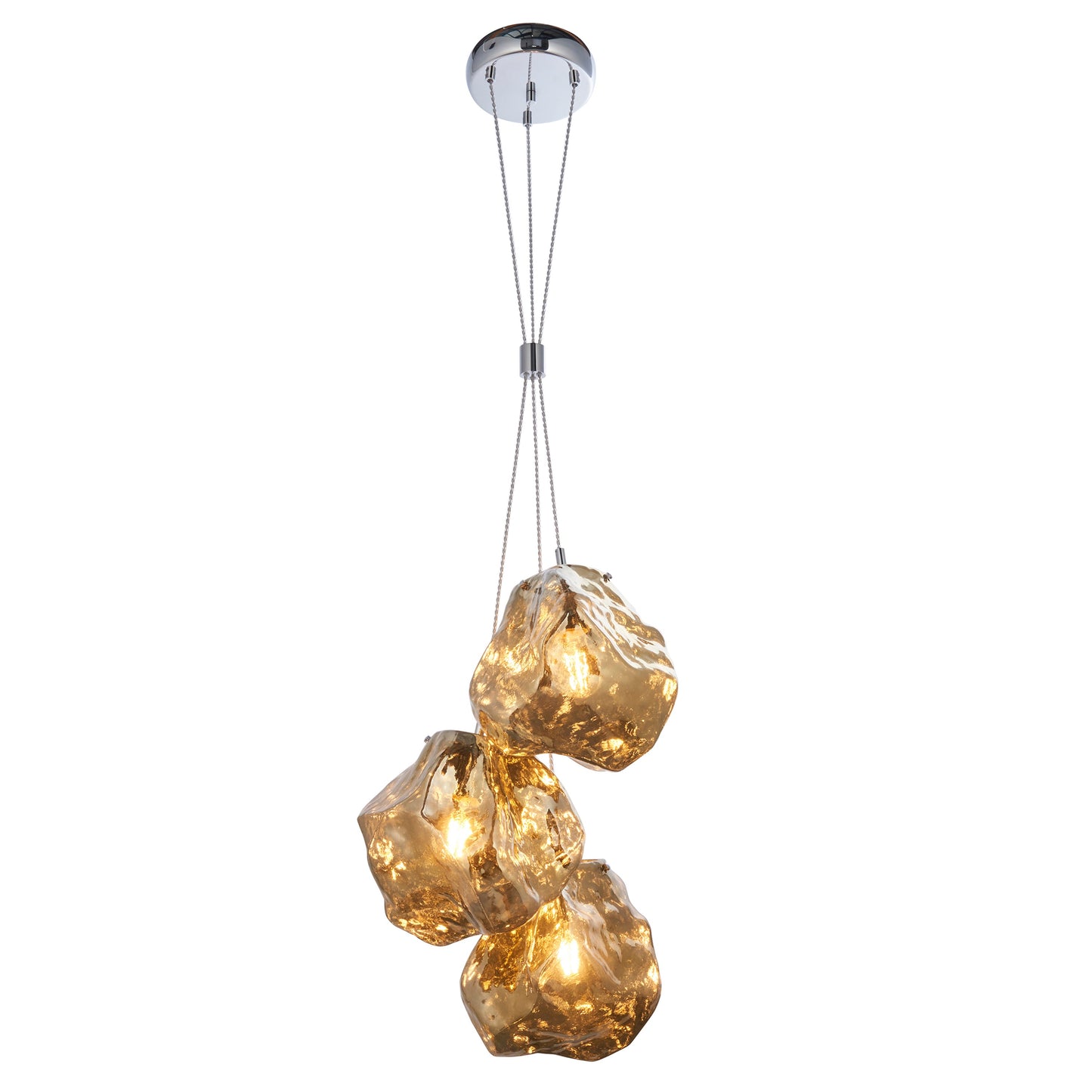 Havana 3 Pendant Light Bronze