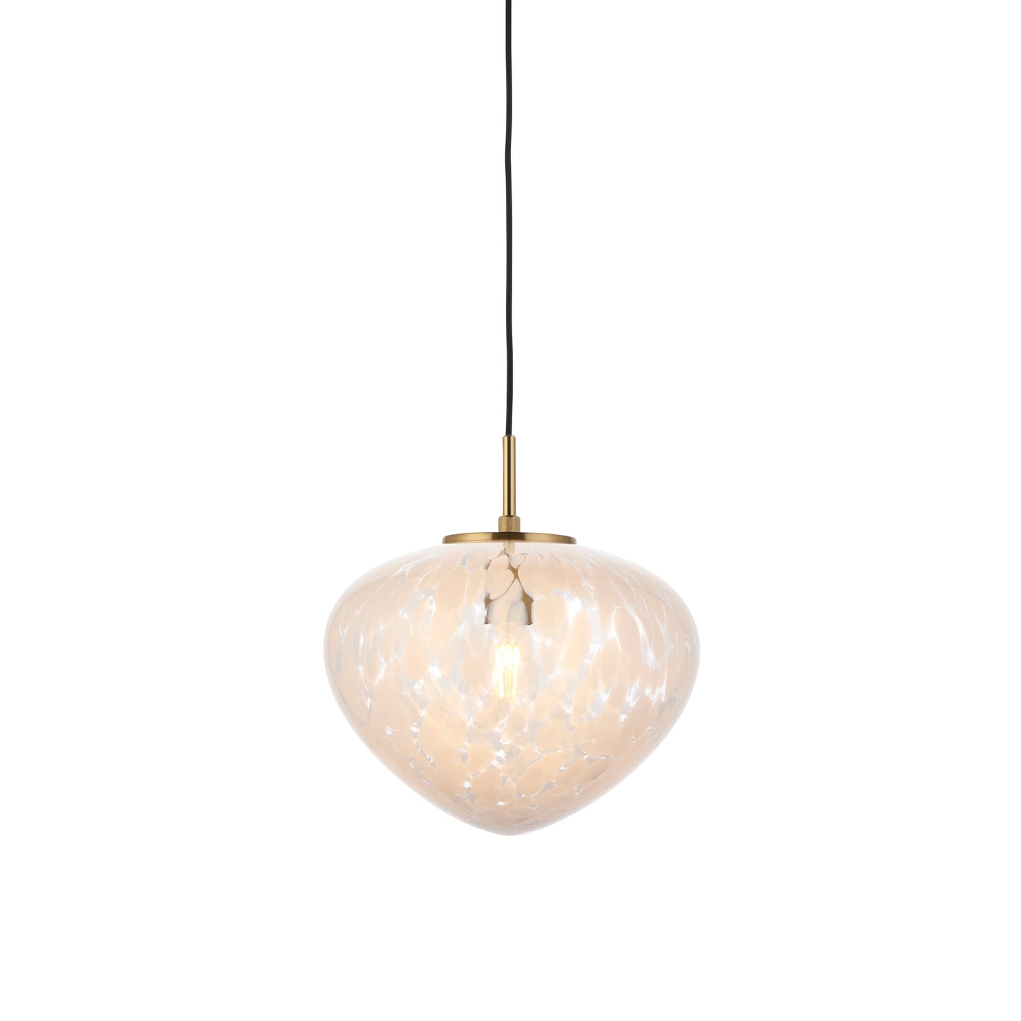 Enigma 1 Pendant Light Satin Brass