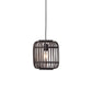 Fairmount 1 Pendant Light Dark Bamboo