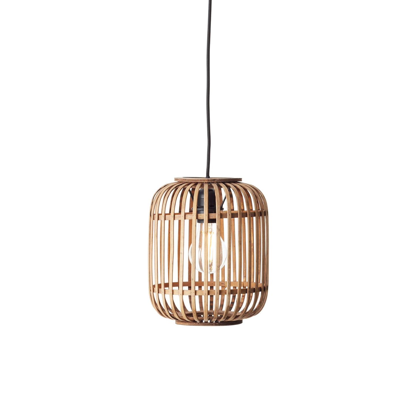 Fairmount 1 Pendant Light Natural Bamboo