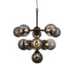 Glennville 11 Pendant Light Black Chrome