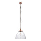 Carlton Grand 1 Pendant Light Aged Copper