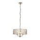 Bellville 3 Pendant Light Bright Nickel