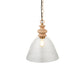 Berlin 1 Pendant Light Natural Ash