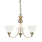 Aldora 3 Pendant Light Antique Brass