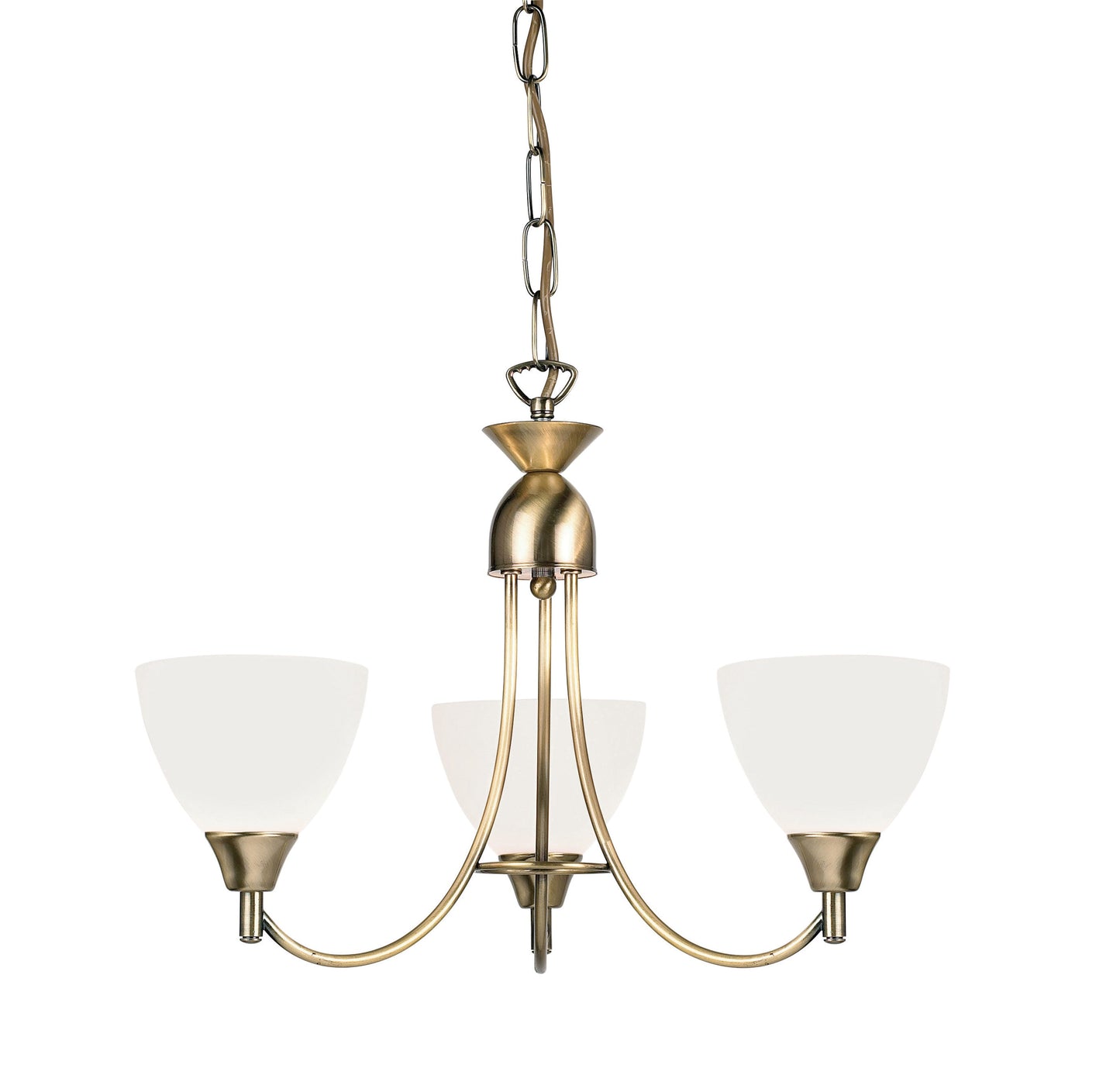 Aldora 3 Pendant Light Antique Brass