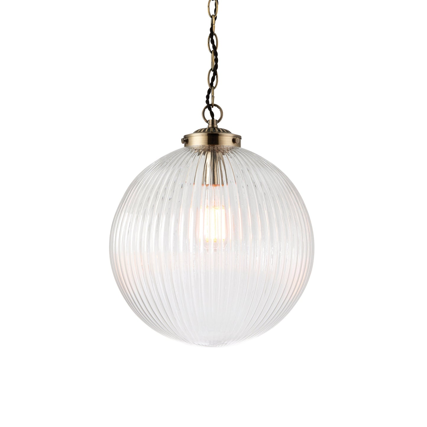 Atlanta Pendant Light Clear Glass 600-1000mm