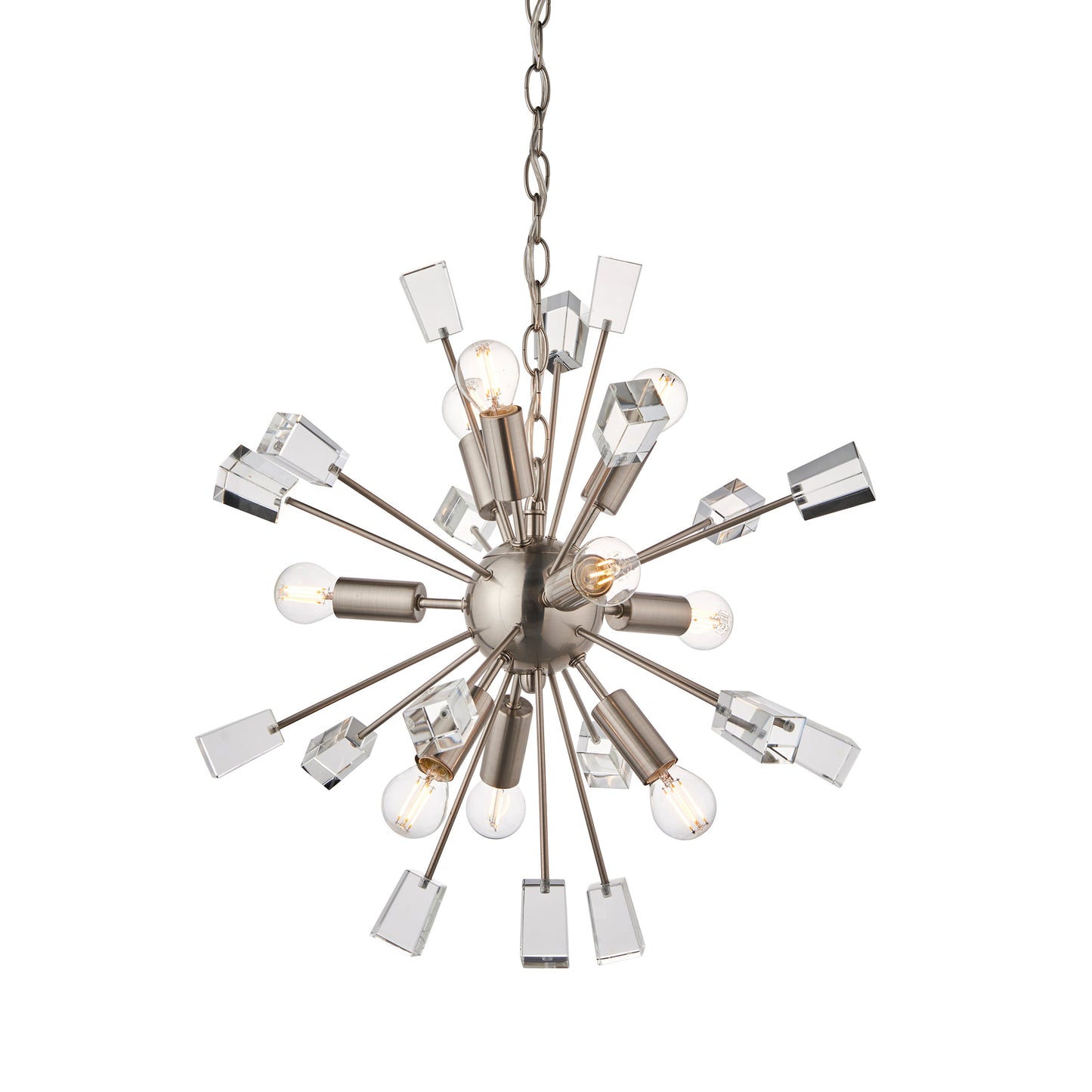 Flovilla 9 Pendant Light Nickel