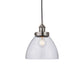 Carlton 1 Pendant Light Brushed Silver