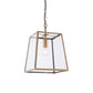 Clayton Pendant Light Antique Brass