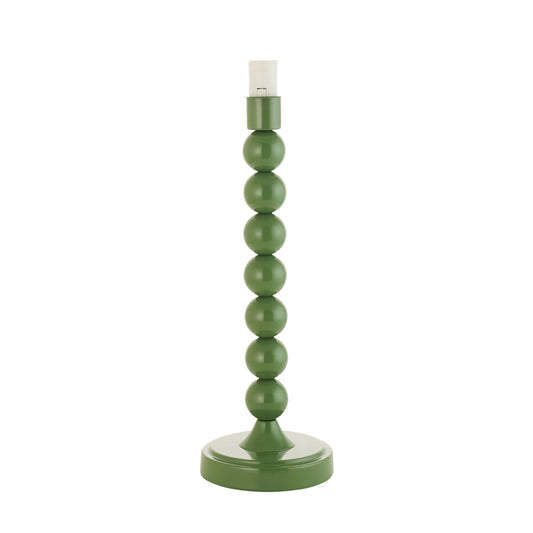 Charleston Table Lamp Base Gloss Cotswold Green