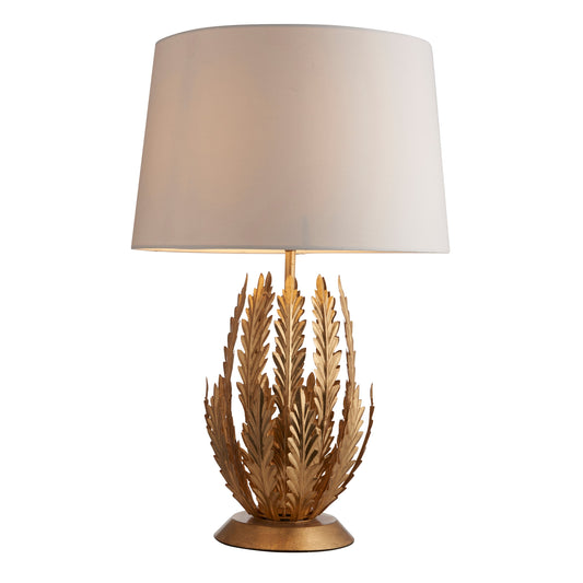 Boutte 1 Table Lamp Gold Leaf