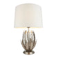 Boutte 1 Table Lamp Silver Leaf