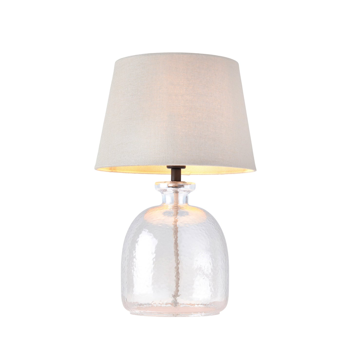 Emerson Table Lamp Clear / Grey