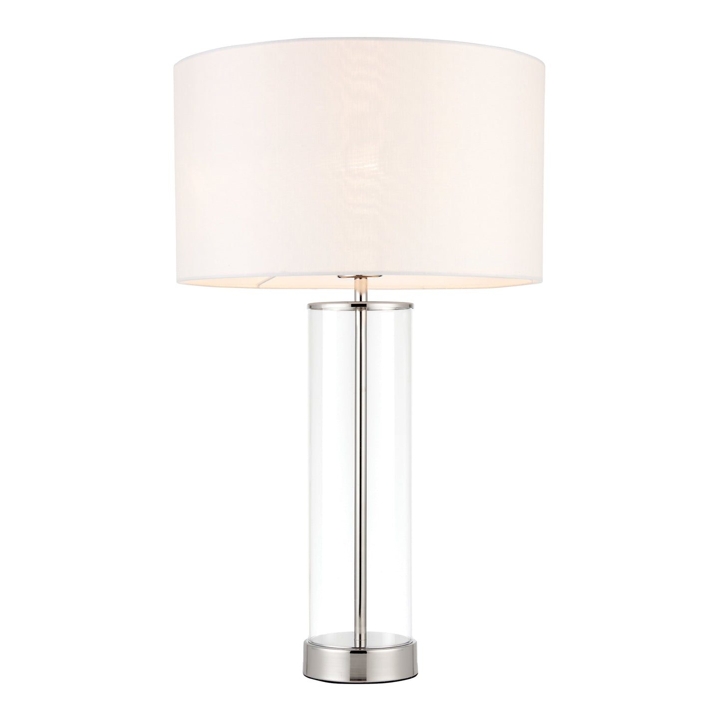 Egan Table Lamp Bright Nickel