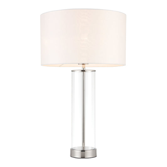 Egan Table Lamp Bright Nickel