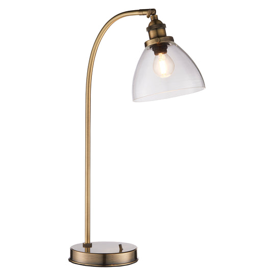 Carlton Table Lamp Antique Brass