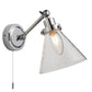 Brunswick Bathroom 1 Wall Light Chrome