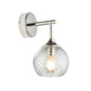 Albany 1 Wall Light Bright Nickel