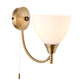 Aldora 1 Wall Light Antique Brass