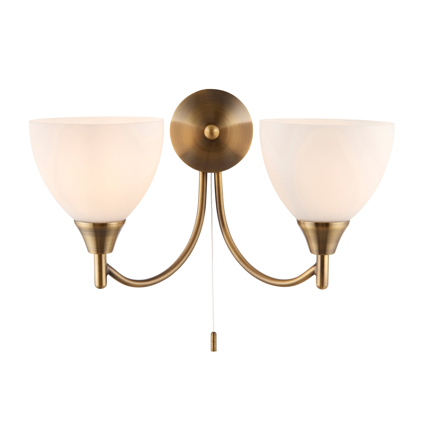 Aldora 2 Wall Light Satin Chrome