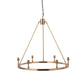 Basile 6 Pendant Light Fitting Aged Brass