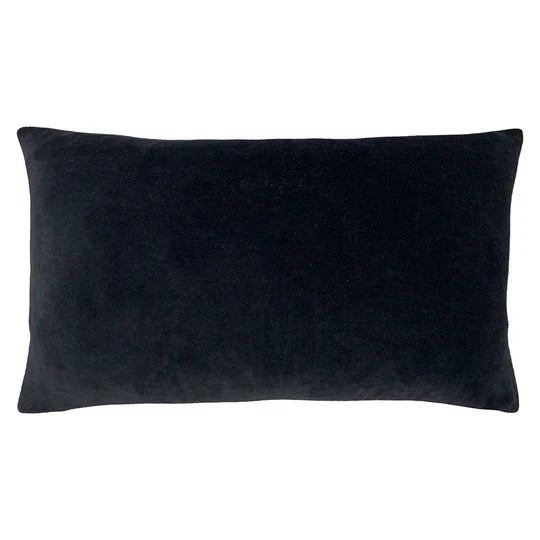 Furn Mangata Soft Velvet Cushion Black