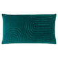 Furn Mangata Soft Velvet Cushion Teal