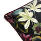 Evans Lichfield Midnight Garden Floral Rectangular Cushion Shiraz