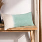 Furn Mizu Rectangular Dip Dye Cushion Eucalyptus