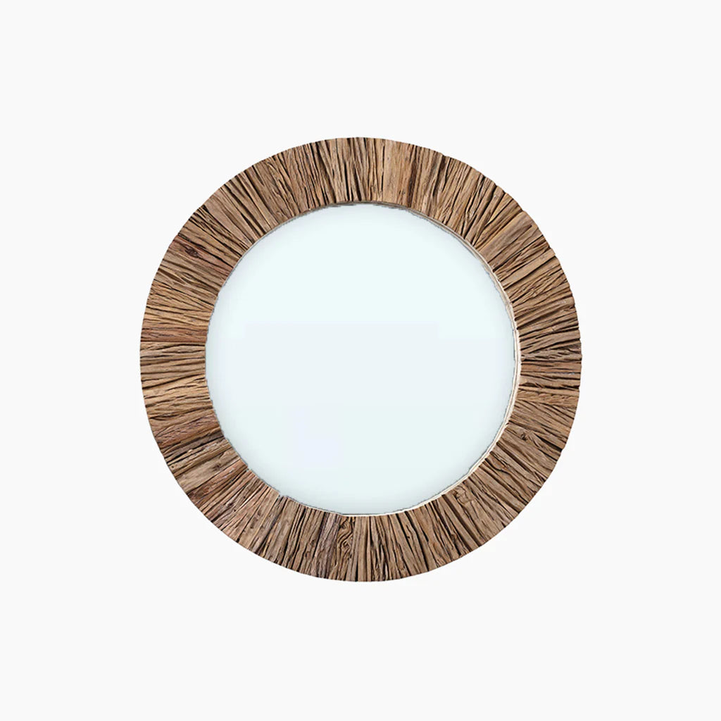 Teo Reclaimed Wood Mirror