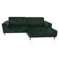 Oslo Open Plan Sofa in Emerald Green