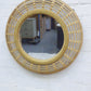 Set of Two Rattan Mirrors