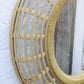 Set of Two Rattan Mirrors