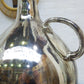 Large Flask Vase- Silver