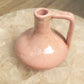 Small Pink Glazed Vase