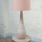 Large Teardrop Lamp- Pastel Pink