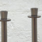 Large Pewter Candlestick