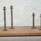 Large Pewter Candlestick