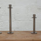 Large Pewter Candlestick