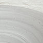 Large Round Rimmed Mix Bowl- Distressed White/grey