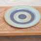 Large Blue Rings Plate