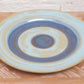 Large Blue Rings Plate